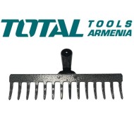 Steel rake 100x350mm