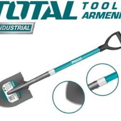 Steel shovel with fiberglass handle 1020mm