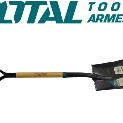 Steel shovel with wooden handle 1020mm