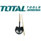 Steel shovel with wooden handle 1470mm