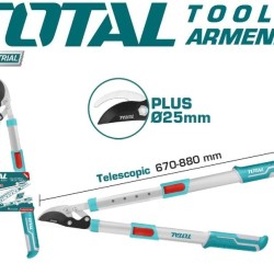 Telescopic pruning shear 670-880mm