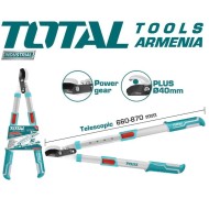 Telescopic pruning shear 650-850mm