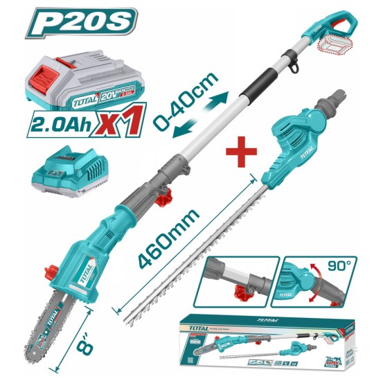 Li-ion Hedge Trimmer and pole saw 20V Li-ion Hedge Trimmer and pole saw 20V