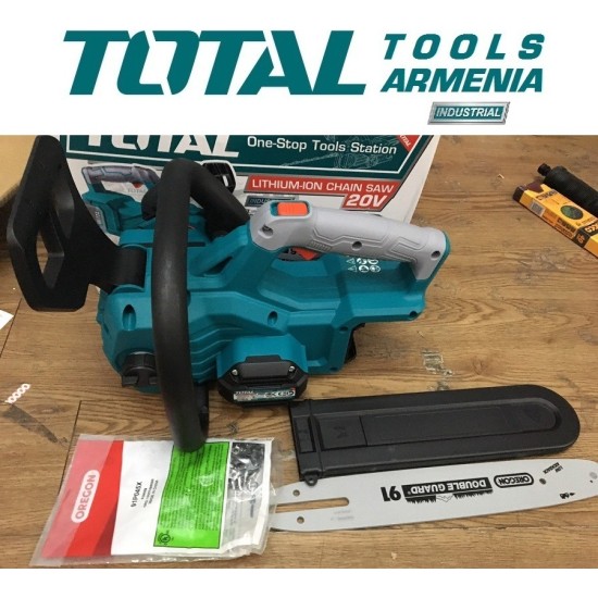 Li-Ion Chainsaw 20V / 2A - 4A / 720W Li-Ion Chainsaw 20V / 2A - 4A / 720W