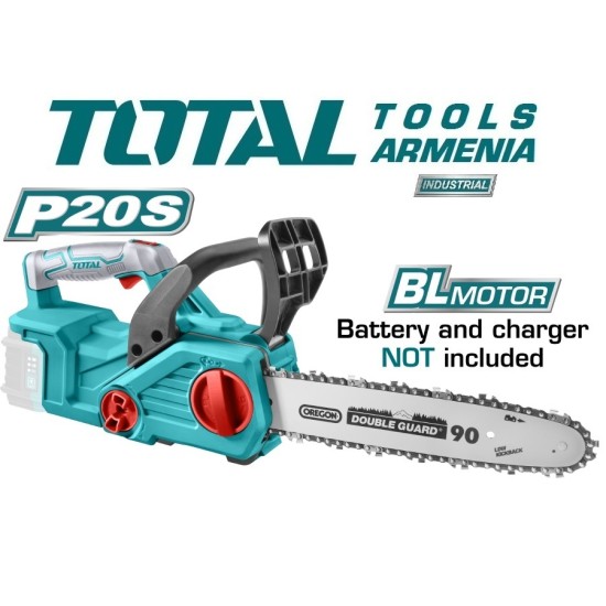 Li-Ion Chainsaw 20V / 2A - 4A / 720W Li-Ion Chainsaw 20V / 2A - 4A / 720W