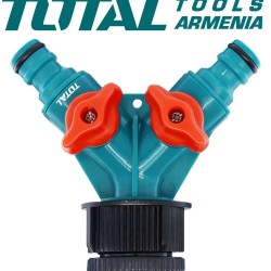 2-way hose connector
