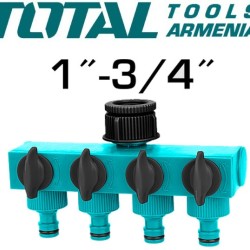 Plastic Hose Connector 1" - 3/4"