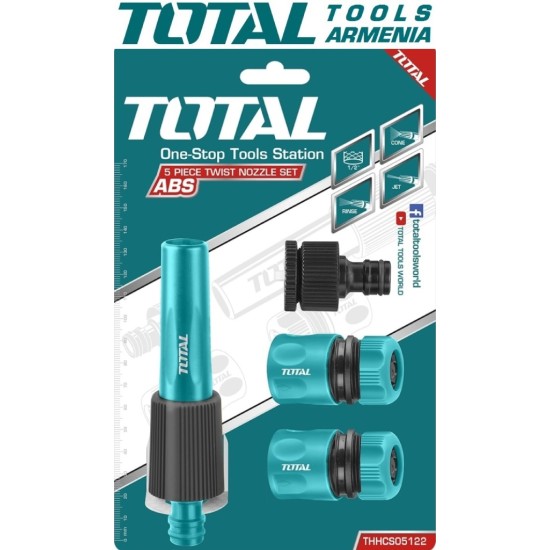 Twist nozzle set 5pcs