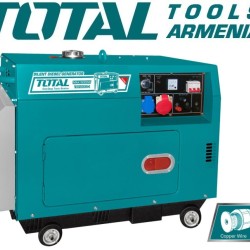 Diesel generator Noiseless  three-phase 5000 W (Power automatic transfer control system)