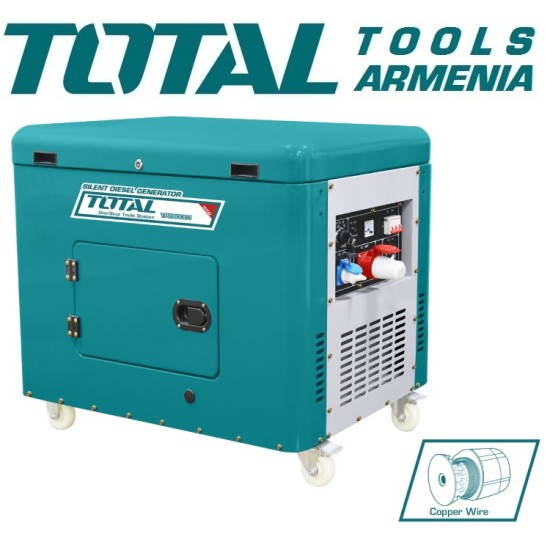 Diesel generator Noiseless 8000 W Diesel generator Noiseless 8000 W