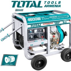 Diesel generator + Welder 4600W / 50-180A