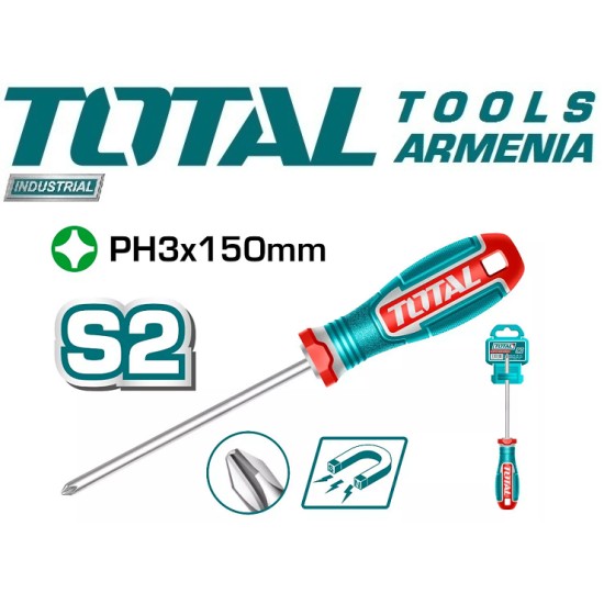 Phillips screwdriver 8․0 x 150 mm Phillips screwdriver 8․0 x 150 mm