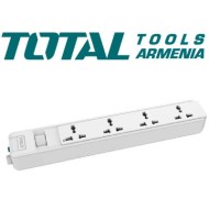 Extension Socket 4 places, 3 m 