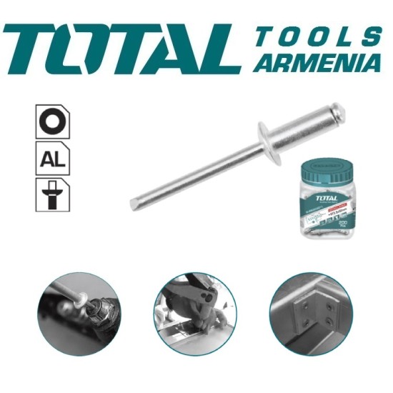 Rivet 3.2x8mm