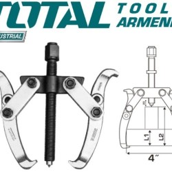 Double-grip bearing puller 100 mm