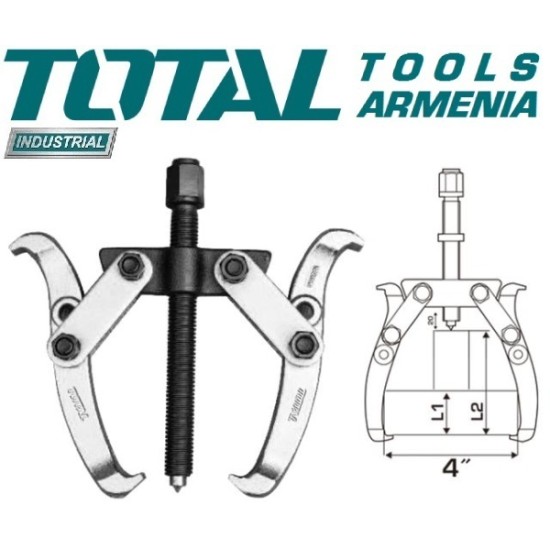 Double-grip bearing puller 100 mm Double-grip bearing puller 100 mm