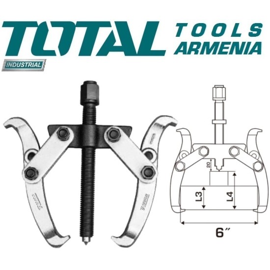 Double-grip bearing puller 150 mm Double-grip bearing puller 150 mm