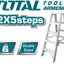 Double side ladder 2 x 5 steps