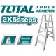 Double side ladder 2 x 5 steps Double side ladder 2 x 5 steps