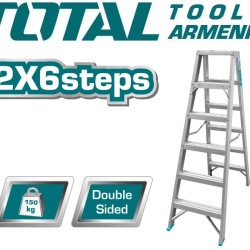Double side ladder 2 x 6 steps