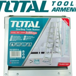 Double side ladder 2 x 8 steps