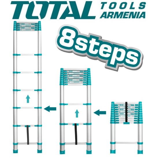 Telescopic ladder 8 steps Telescopic ladder 8 steps