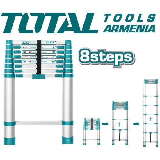 Telescopic ladder 8 steps Telescopic ladder 8 steps