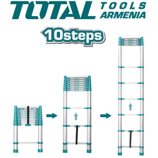 Telescopic ladder 10 steps Telescopic ladder 10 steps
