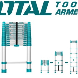 Telescopic ladder 12 steps