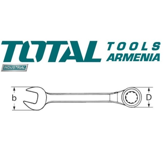 Ratchet spanner 24mm Ratchet spanner 24mm