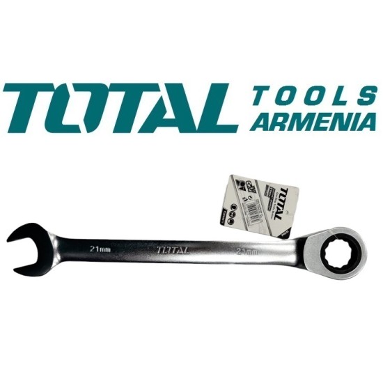 Ratchet spanner 21mm