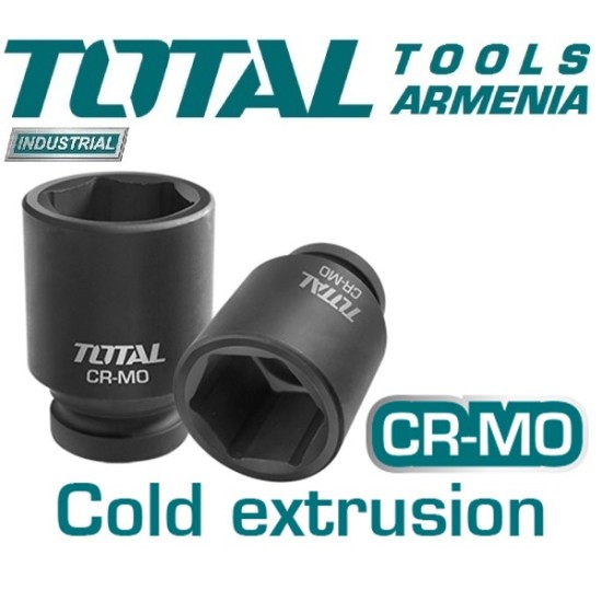 Impact socket head 24mm - 3/4" Impact socket head 24mm - 3/4"