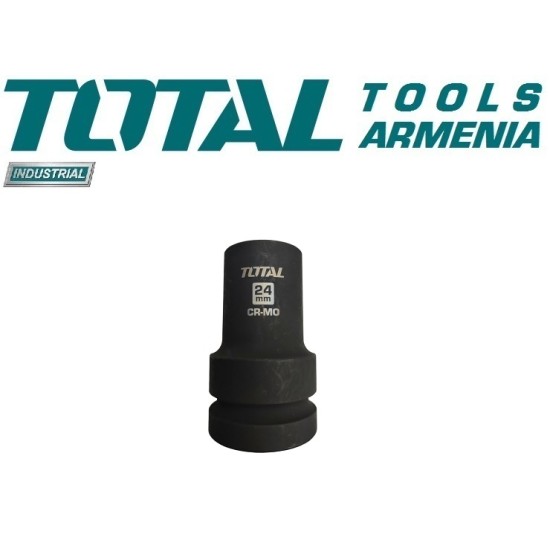 Impact socket head 24mm