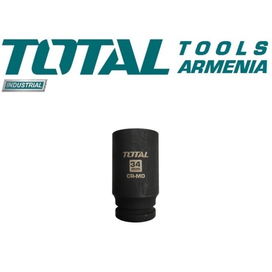 Impact socket head 34mm - 3/4"