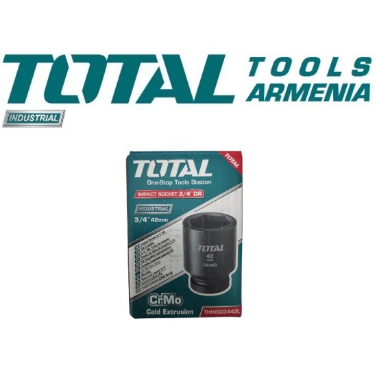 Impact socket head 42mm - 3/4"