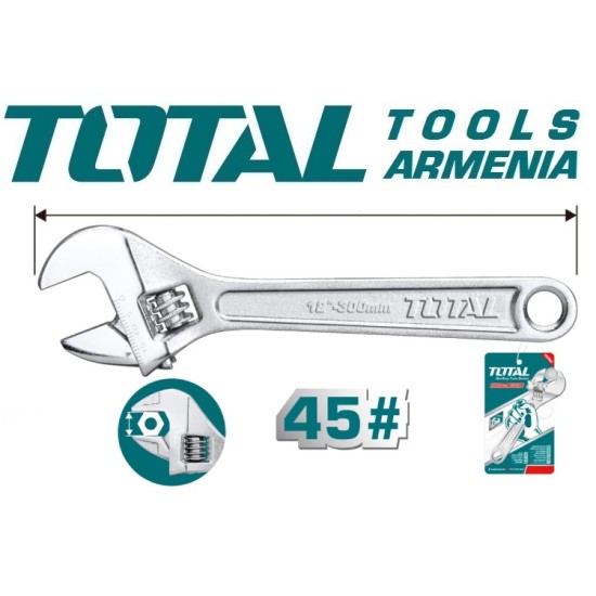 Adjustable Wrench 450mm(18˝) Adjustable Wrench 450mm(18˝)