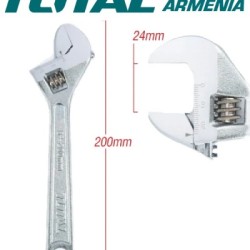 Adjustable Wrench 200mm(8˝)
