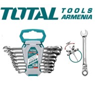 folding head wrench set 8pcs
