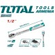 Extendable ratchet wrench 1/2" - 320-450mm