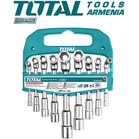 9pcs L-angle socket wrench set 9pcs L-angle socket wrench set