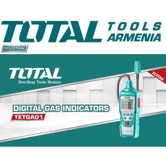 Digital gas indicator