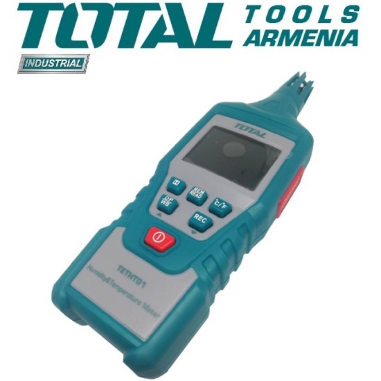 Digital humidity and temperature meter