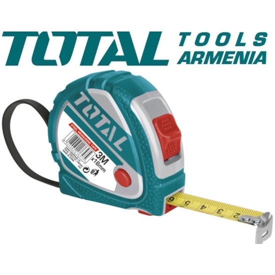 Roulette measure 3m x 16mm Roulette measure 3m x 16mm