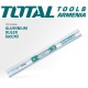 Aluminum ruler with level 600mm