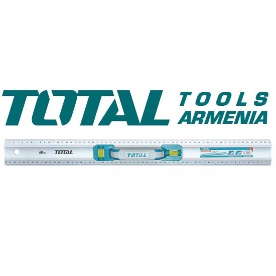 Aluminum ruler with level 600mm Aluminum ruler with level 600mm