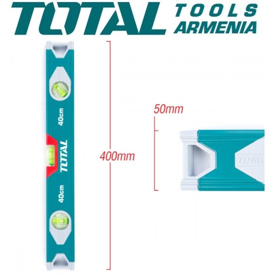 Aluminum construction level 400mm