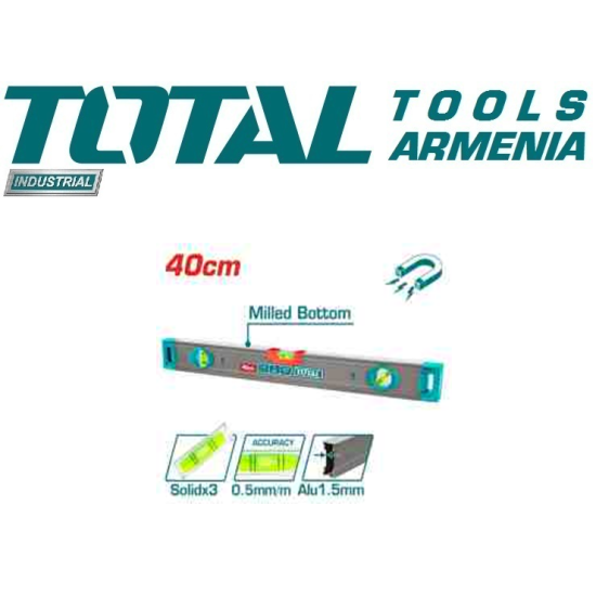 Level with powerful magnets 400mm Level with powerful magnets 400mm