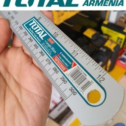 Aluminum ruler 60 cm