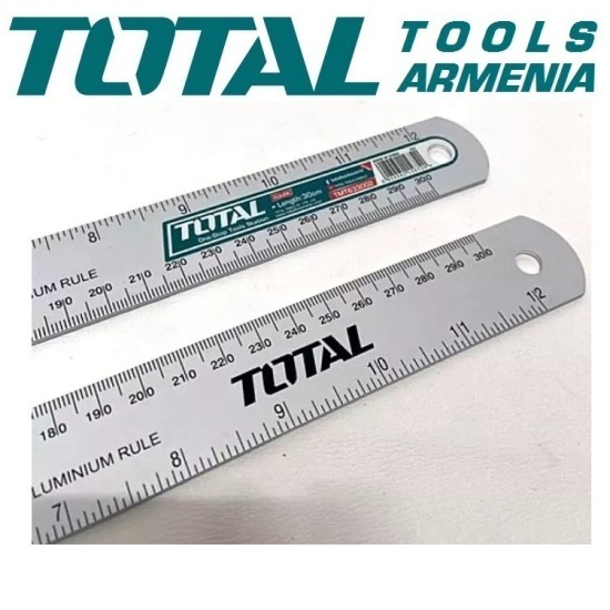 Aluminum ruler 30 cm Aluminum ruler 30 cm