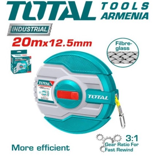Fiberglass measuring tape 20m Fiberglass measuring tape 20m